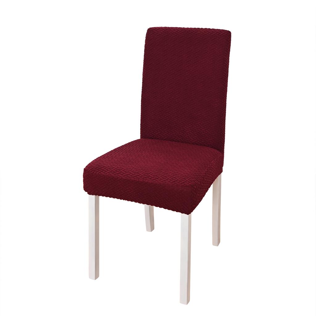 Simple Chair Cover Seat and Rest In One Half Package M Chair Protective Cover Polar Fleece Material