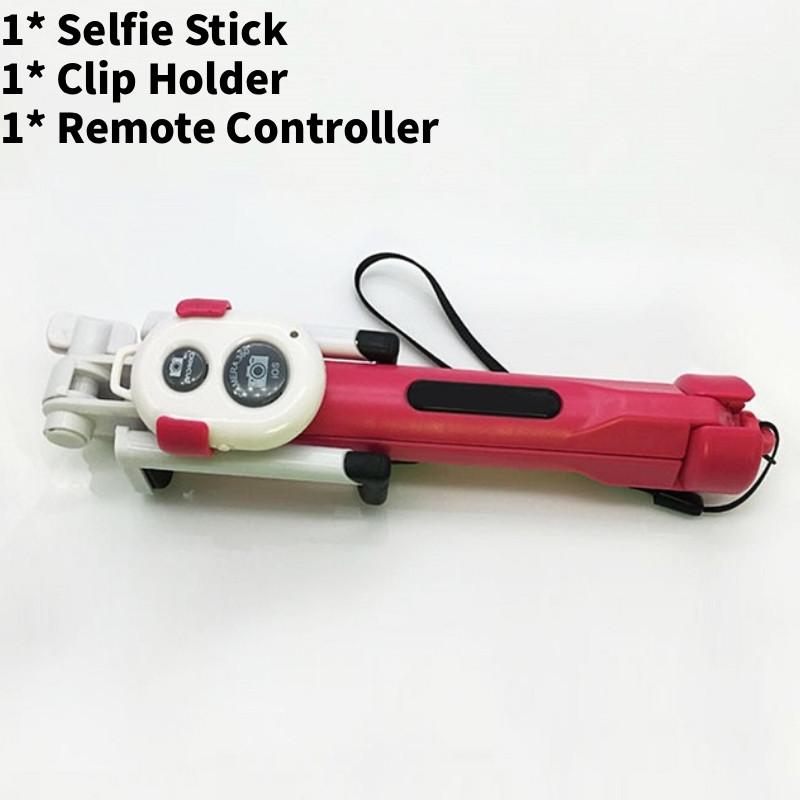 Bluetooth Tripod Extendable Remote Shutter Selfie Stick For Mobile Holder Phone