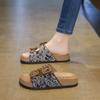 New Thick-soled Women's Shoes One-shoulder Soft-soled Beach Sandals