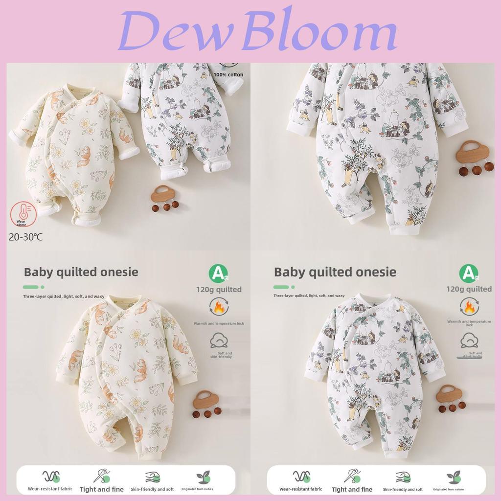 Baby Winter Sleepwear With Cotton Padding For Newborns And Infants