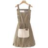 New Adjustable Apron Oilproof with Pockets Cooking Apron Sleeveless Can Wipe Hands Work Apron Unisex