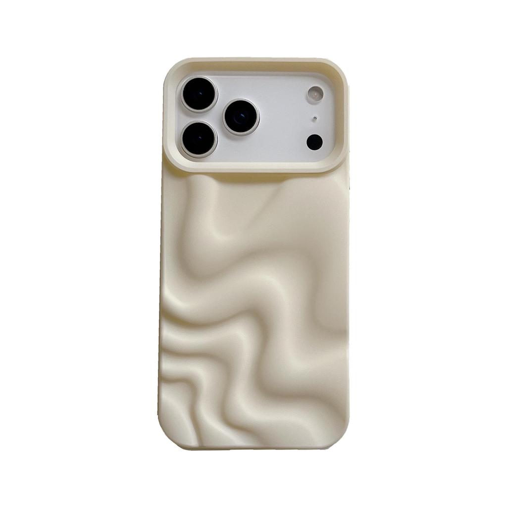 Solid Color Frosted Anti-Fall Soft Phone Case for iPhone Models (13PM-17ProMax)