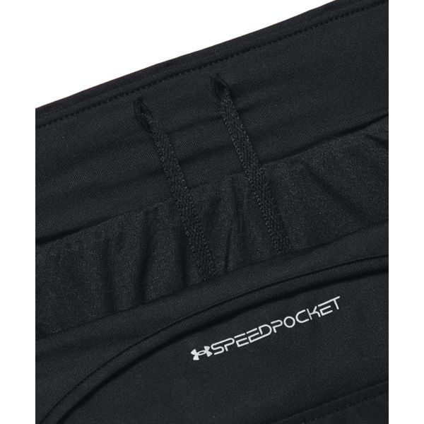 Under Armour Pure Color Brand Logo Sports Shorts Men Bottoms Black 1376509-001