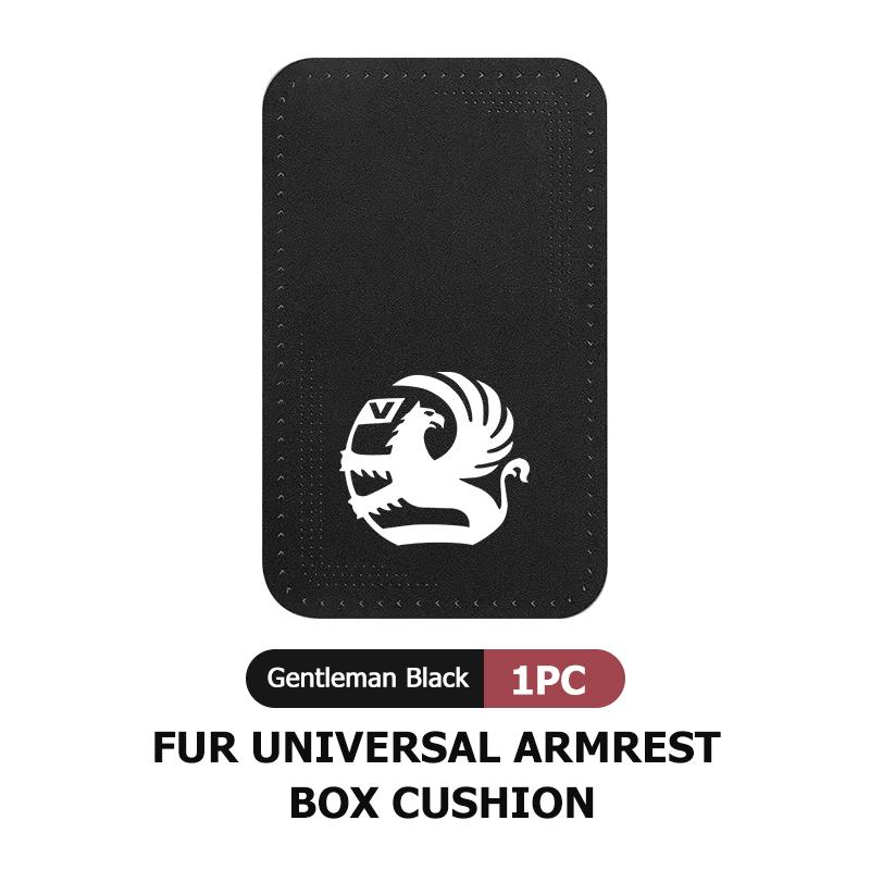For Vauxhall Breathable Leather Car Logo Armrest Box Cover Central Armrest Protective Pad Tigra Corsa VXR Astra D G J H Zafira