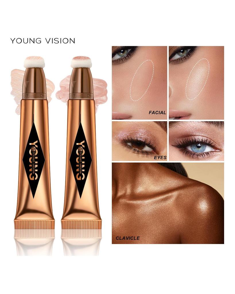 YOUNG VISION Toning Blush Highlight Stick Flüssiges Rouge spendet Feuchtigkeit mit Wasserfestigkeit