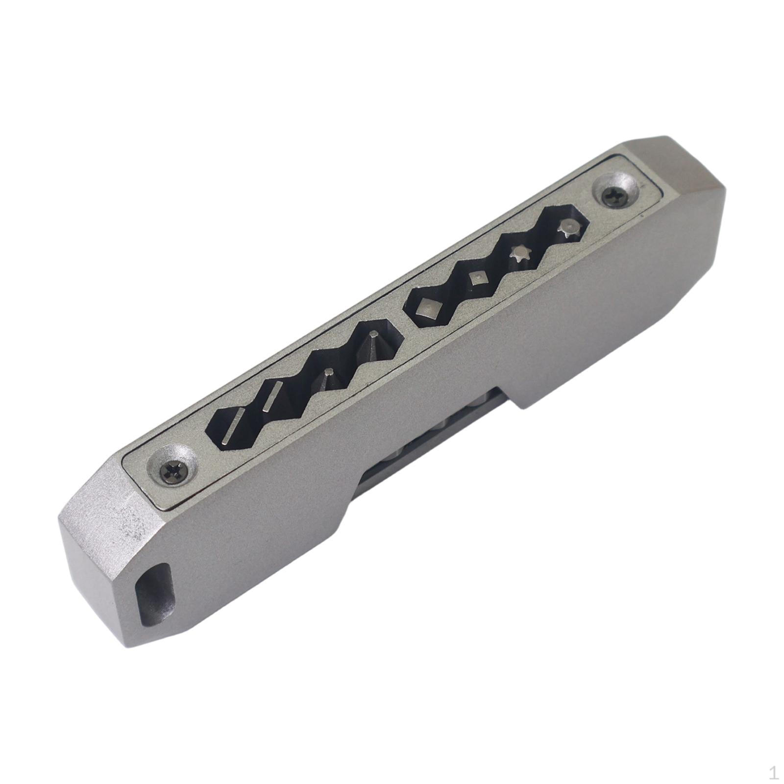 

Multi Tip Pocket Screwdriver Versatile Lightweight Mini Portable Multitool Hand Tool for Camping