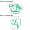 Personalized Cat Luminous Three-color Switch Stickers Home Decoration Wall Stickers Children's Room Luminous Switch Stickers