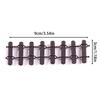 Microlandscape Log Fence Home Accessories Small Fence Wooden Crafts Garden Miniature Home Decor