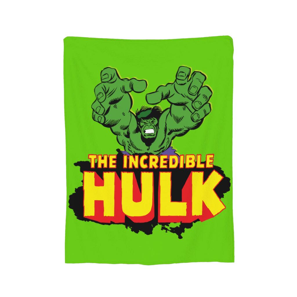 Hulk Retro Vintage Samt-Kuscheldecken Decke für Bettwäsche Sofa Super Warm Bettüberwurf,