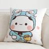 Office Living Room Home Pillowcase Kawaii Cartoon Bear Pattern Pillowcase Car Ornaments