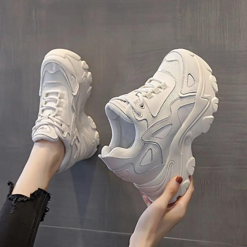 Модные женские внутренние высокие одинарные туфли 2024 года — фото 4