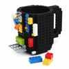 1PC Personalized Creative Building Block Assembly Cup Children's Educational Water Cup Drop-resistant Mug gift
