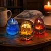 Egg Glowing Resin Desk Decoration with Breathing Light for Home Shelf Decor