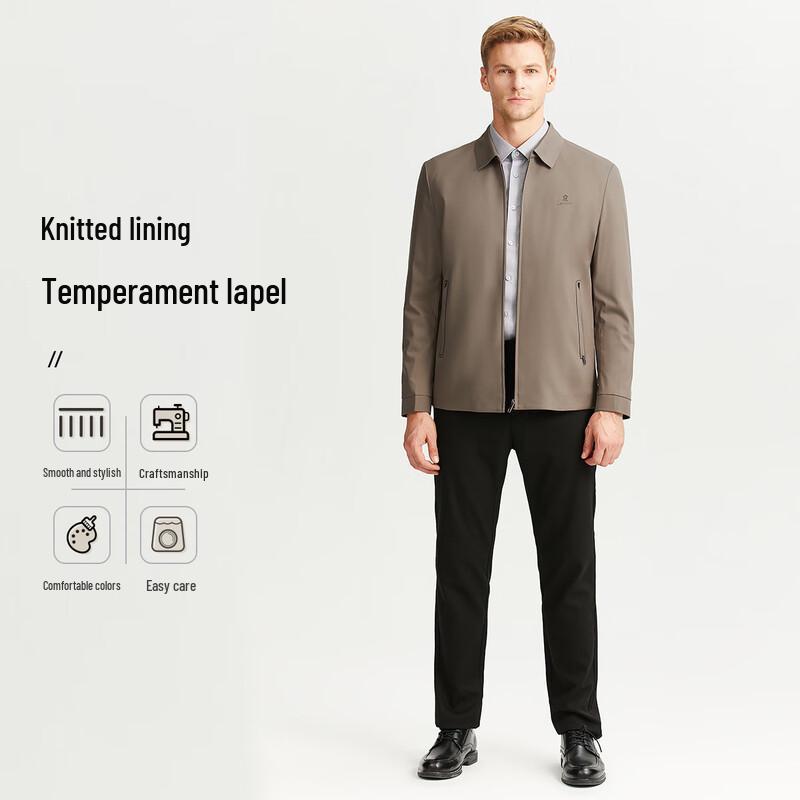 MONTAGUT Men's Business Casual Lapel Jacket