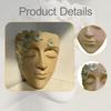 Face Sculpture Wall Planter Figure, Creative Hanging Plant Pot Flowerpot for