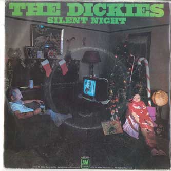 7inch Record DICKIES - Silent Night / Sound Of Silence AMS7403 A&M 1978 UK Rock Used