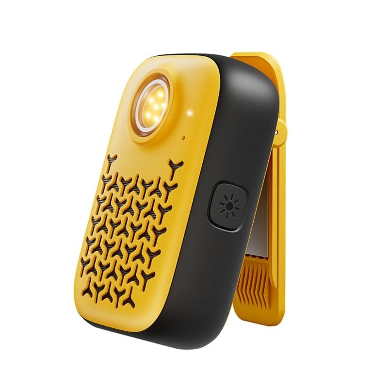 

Portable Clip-On Wireless Magnetic Speakers with Clip Light Clean Sound Bluetooth-compatible Speakers for Outdoor Work 1