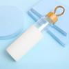 500ml Glass Water Bottle Leak-proof Lid Silicone Sleeve Sports Water Cup Eco-Friendly Reusable Water Bottle Travel