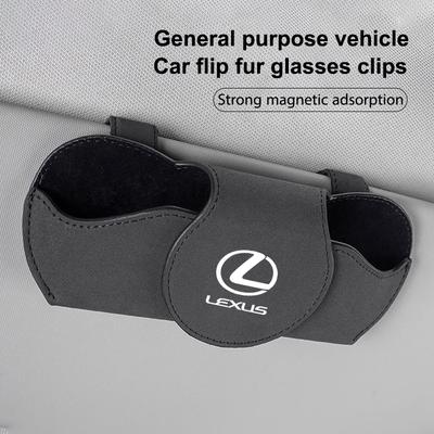 Car Sun Visor Glasses Clip Multifunctional Case Glasses Holder For RX330 IS250 Ct200h ES300h RX350 IS300h NX300h RX400h UX
