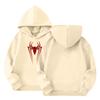 Kids Long Sleeve Pullover Sweatshirt, Loose Fit Letter Print Top for Boys and Girls