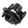 Hydraulic Rear Disc Brake Caliper System, High Strength Aluminum,   Design, Anti-Rust, Wear Resistance for Quad Dirt Bike ATV Black