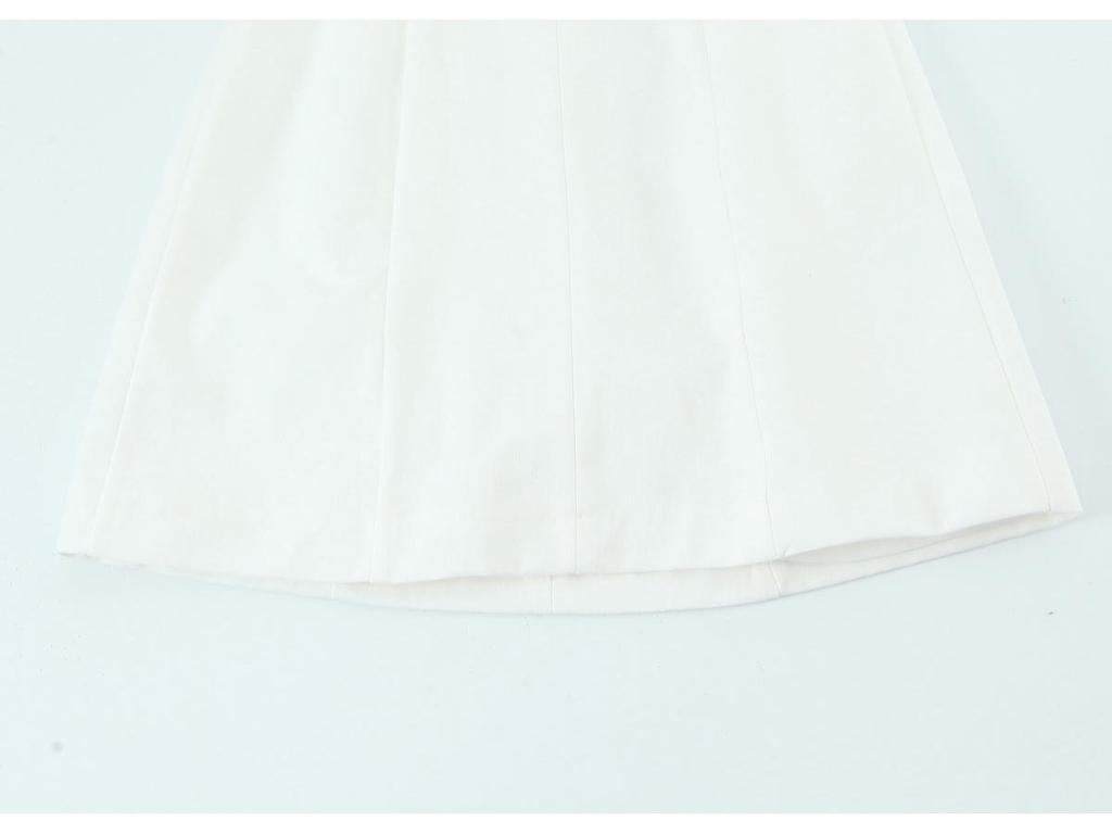 2025 Spring Women's European & American Style Slimming Heart Neck Short Dress