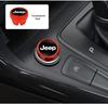 Car Cigarette Lighter Cover DustProof Decoration Cap Interior Accessories For Jeep Renegade Wrangler Gladiator Cherokee CompassV