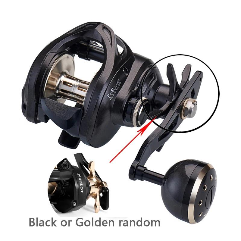 

Мультипликаторные катушки Высокоскоростной корпус из углеволокна Консервативная металлическая шпуля с одинарной/двойной рукояткой Максимальная нагрузка 16 кг Мультипликаторная катушка Right Hand