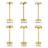 LED Wireless Gold Table Lamp Rechargeable Touch Table Light Stepless Dimmable Creative Night Light for Living Room