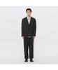 Keoseuuteommellou [Essentials] Black Loose Fit Setup Pants C9Pam26421Bkx