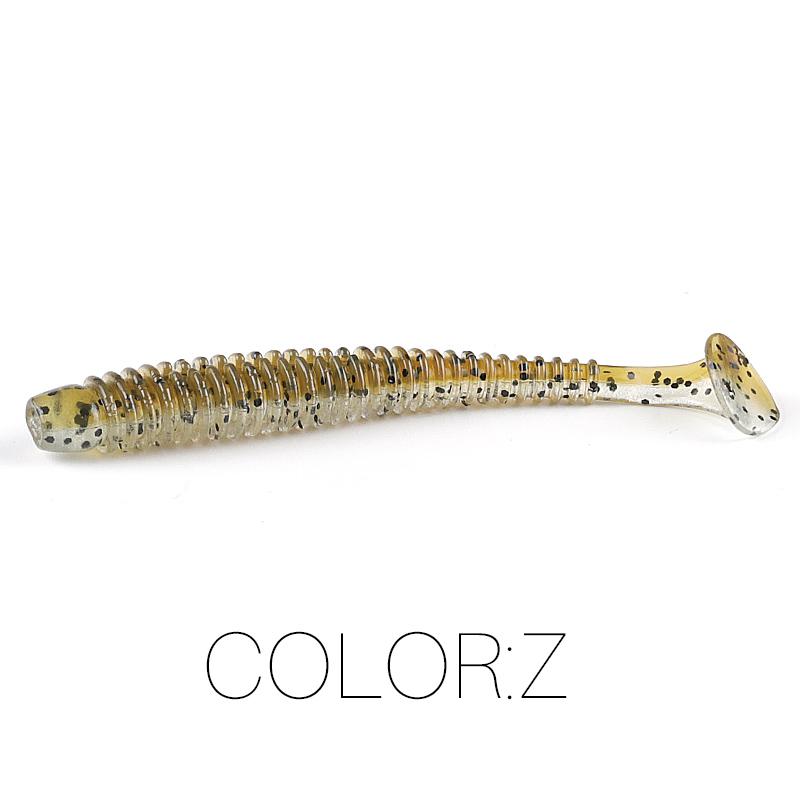 2025 HOT Impact Ring Shad Fishing Lure Soft 63mm 80mm 97mm Plastics Baits Swimbait Jigging LureBait perch Lures