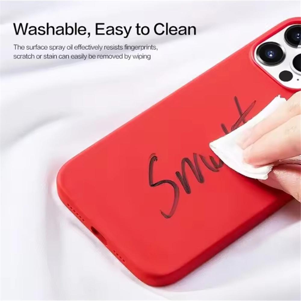Simple Solid Color Phone Case For iPhone 16 Pro Max 15 14 11 12 13 Pro Max 12 16 Pro  Shockproof Cover