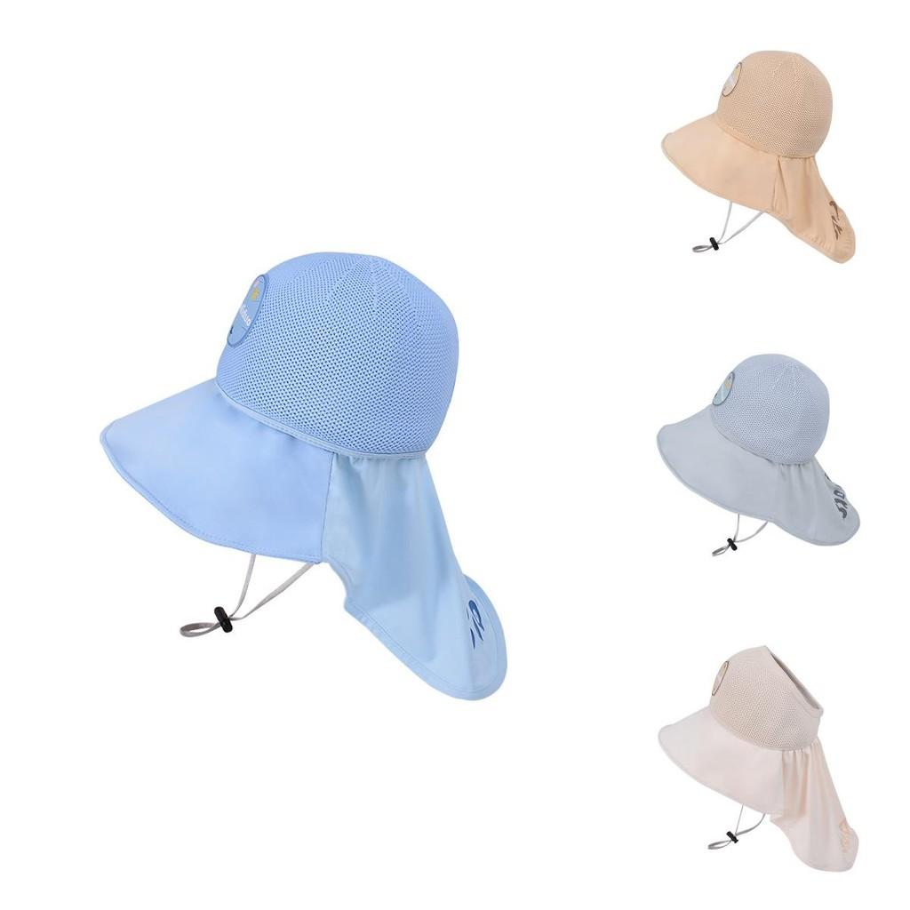 Kinder Fischerhut aus Eis-Seide mit breiter Krempe für Sonnenschutz und Atmungsaktivität Sommer Kinder Outdoor