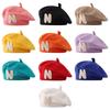 Multiple Colors Children Beanies Soft Kids Cap Winter Warm Woolen Knitted Hats
