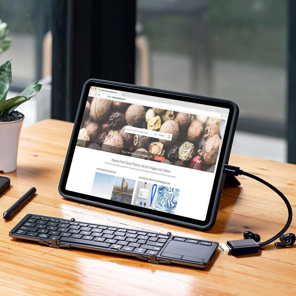 Adapter Przejściówka USB-C (męski) - USB-A (żeński) OTG - Czarny