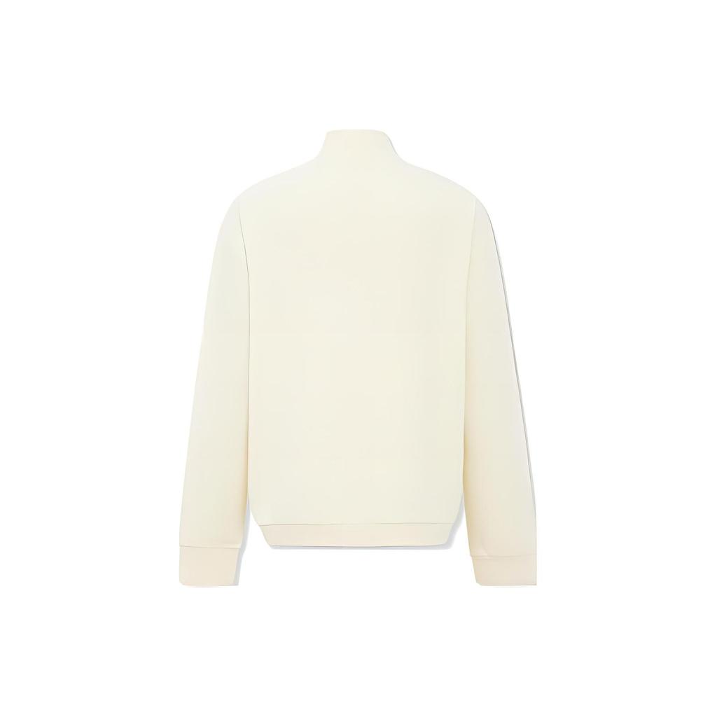 Levis Plain Pullover Stand Collar Simple Long Sleeve Sweatshirt Women Sweatshirt Yellow A7370-0001