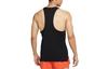 Nike Running Tank Tops Men's Black Crew Neck Moderate Straight Fit DQ4733-010