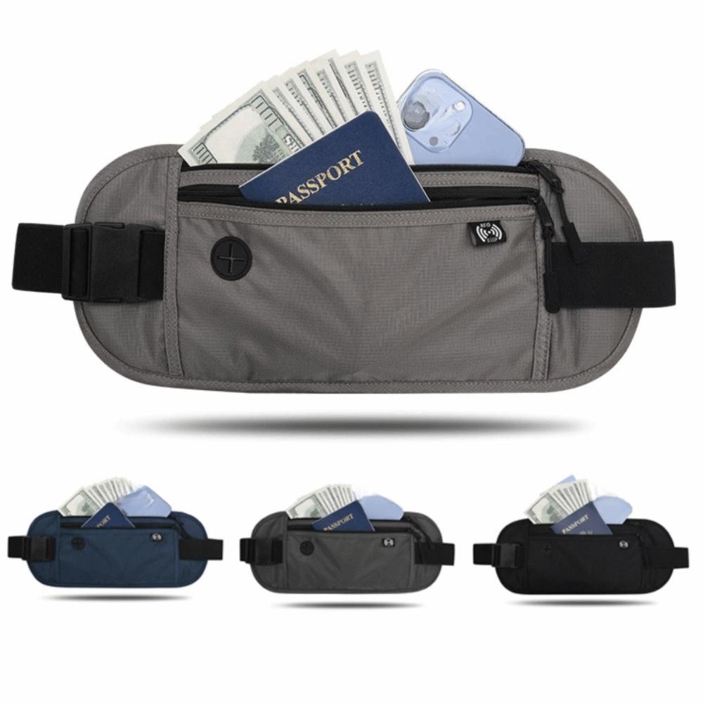 Money Pouch Chest Pack Travel Waist Pack Hidden Outdoor Sports Waist Pouch Casual Bag Hidden Waist Bag Hidden Security Wallet