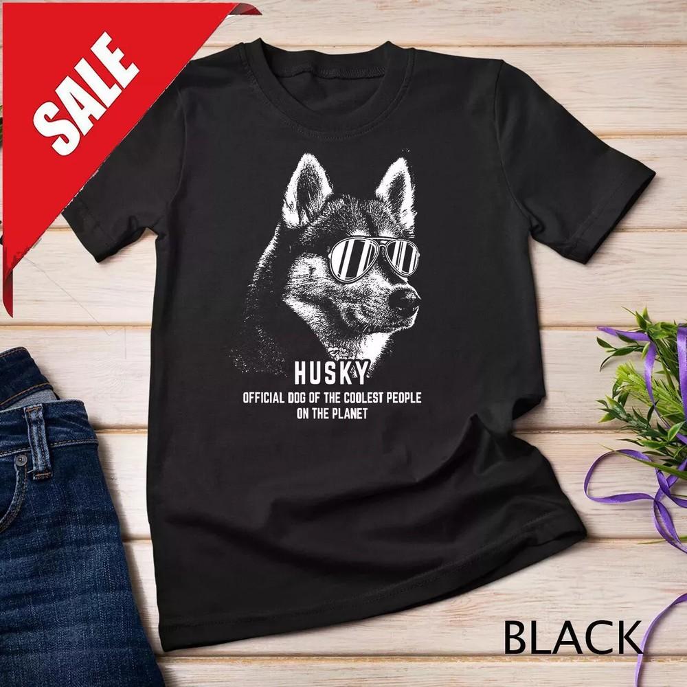 Siberian Husky Official Dog of the Coolest T-Shirt Unisex T-shirt.webp Unisex T-Shirt S