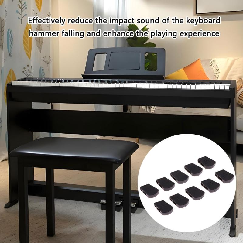 Replacement Rubber Dampers For PX Digital Piano Keyboards Repair Parts Noise Reductions Pad