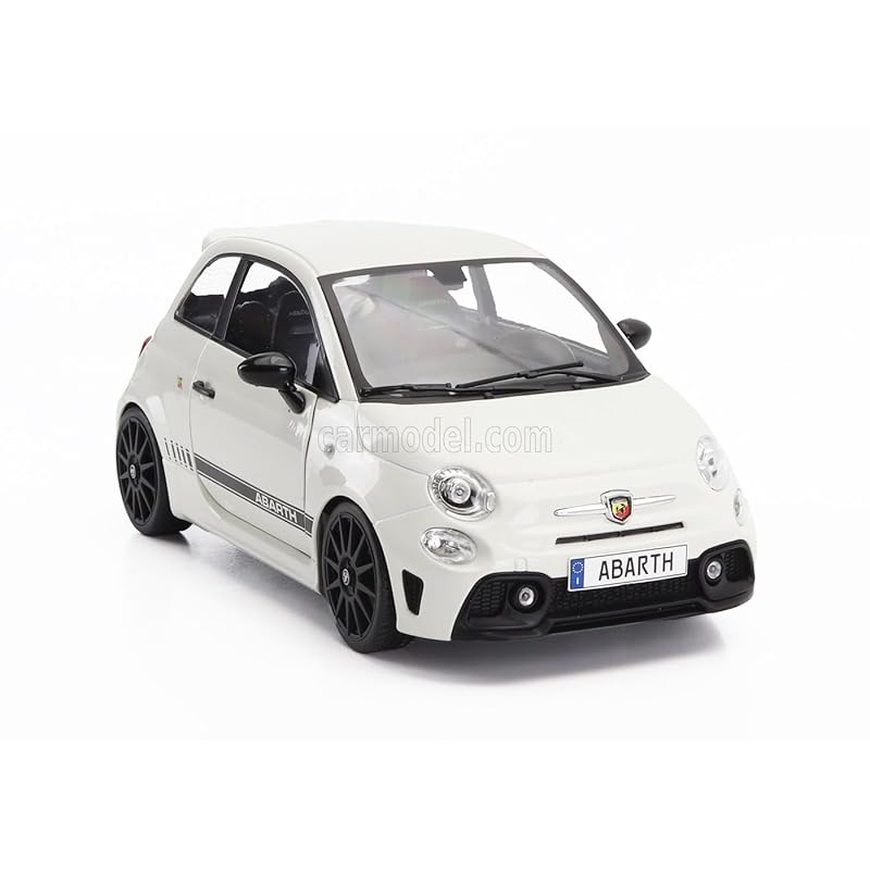 

mini car 1/18 fiat 500 abarth SOLIDO FIAT NUOVA ABARTH 595 2022 WHITE BLACK 1811301 [product]
