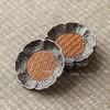 Alloy Rattan Coaster Chinese Style Heat Insulation Kung Fu Tea Ceremony Tea Mat Anti Slip and Heat-resistant Tea Set Accessories
