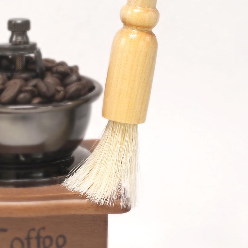 5/15Pcs Coffee Brush Set Espresso Brush Kit Include Wooden Coffee Grinder Machine Cleaning Brush And Nylon Espresso Brush