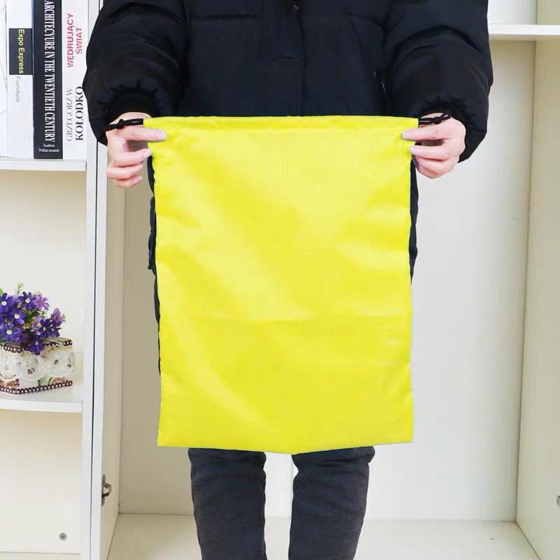 Большой пылезащитный мешок из ткани Оксфорд с завязками для хранения одеял