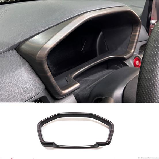 For Honda CR-V CRV 2023 2024 Peach Wood Grain Dashboard Decor Frame Cover Trim
