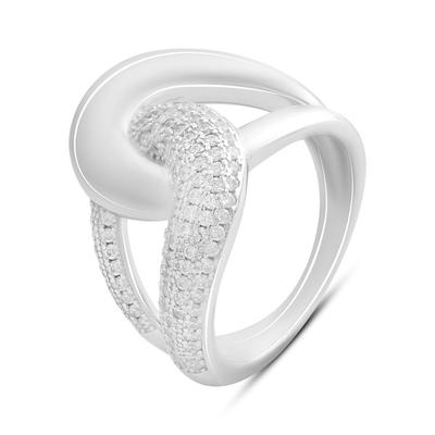 Silver Ring with Cubic Zirconia, Item Weight 8 G (2191896)