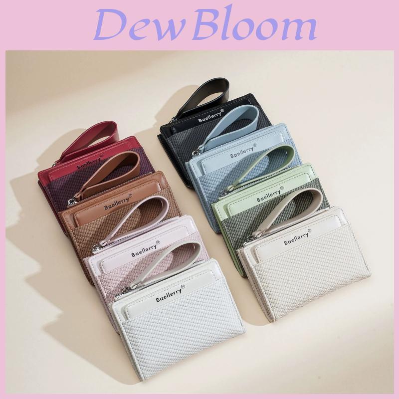 Minimalist Pu Womens Short Wallet With Card Holder And Coin Pocket For Daily Use