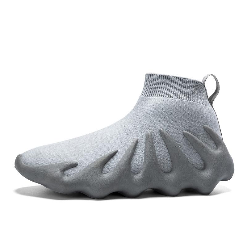 Men's shoes breathable single shoes new trend octopus men's socks shoes casual light sports shoes women