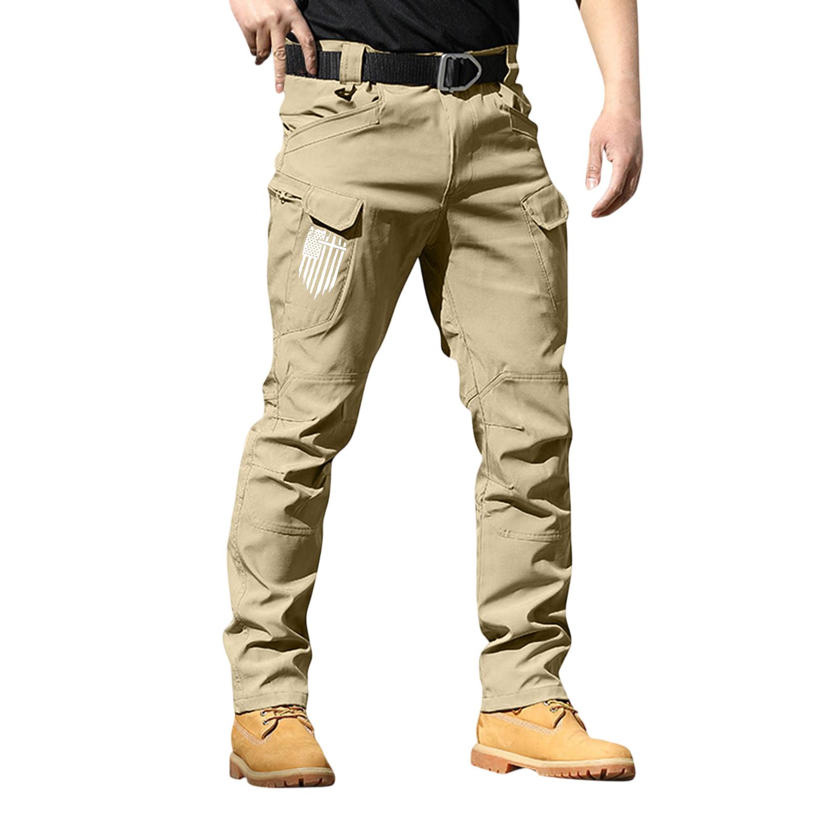 

Men s City Special Service Pants Military Fan Ix7 Multi Pocket Overalls L хакі