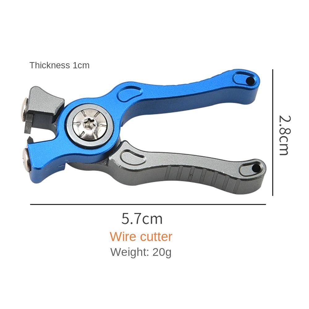 New Fishing Pliers Scissors Fishing Hook Remover PE Pliers Fishing Line Cutter Aluminum Alloy Fishing Clamp Multi Functional